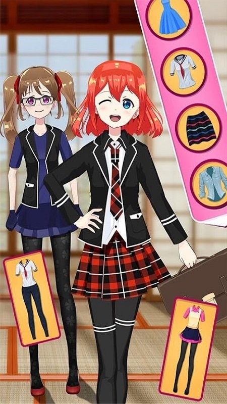 櫻色校園女孩手機版 v1.0 安卓版 1