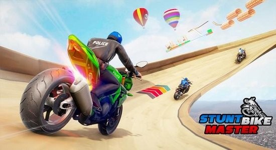 摩托車特技競(jìng)技游戲