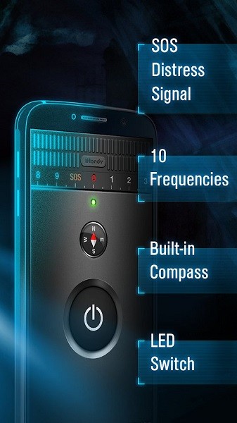 指南針手電筒app