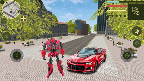 變形汽車機器人模擬器2