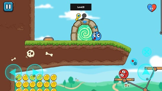 紅藍球對決游戲 v0.2.5 安卓版 1