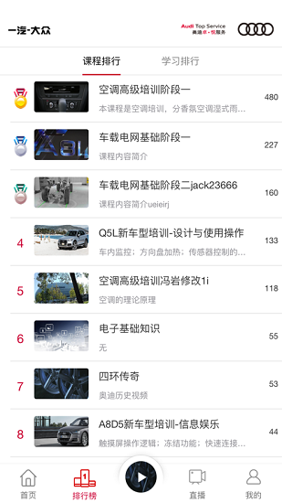 奧迪卓悅e訓(xùn)app v1.3.0 安卓版 0