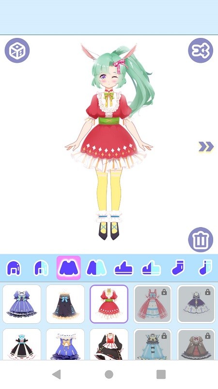 粉彩小蘿莉換裝游戲下載