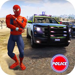 超級英雄警車游戲