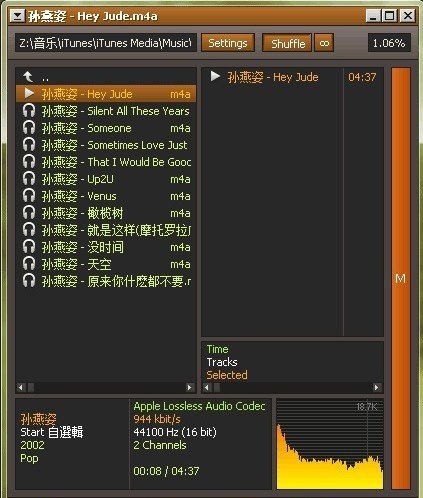 迷你音樂播放器(Hokrain) 官方免費版 0