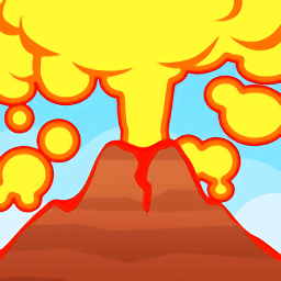 火山爆發(fā)小游戲