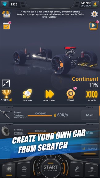 放置工廠改裝汽車游戲 v1.0.4 安卓版 2