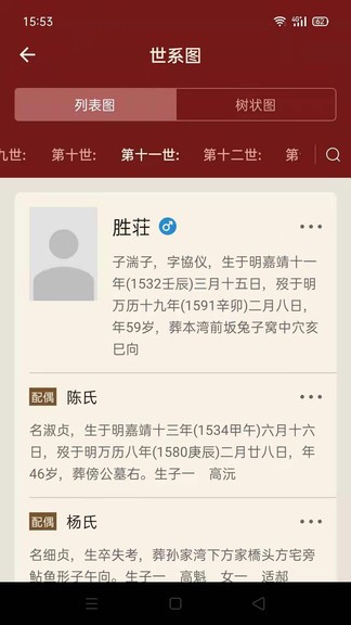 藤云家譜app