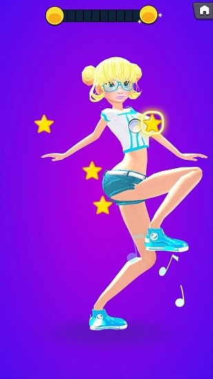 卡通女孩舞蹈下載