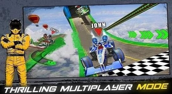 蹦蹦車空中特技游戲2