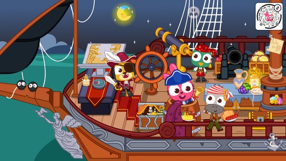 泡泡小鎮(zhèn)海盜大冒險(papotown pirate) v1.0.4 安卓版 3