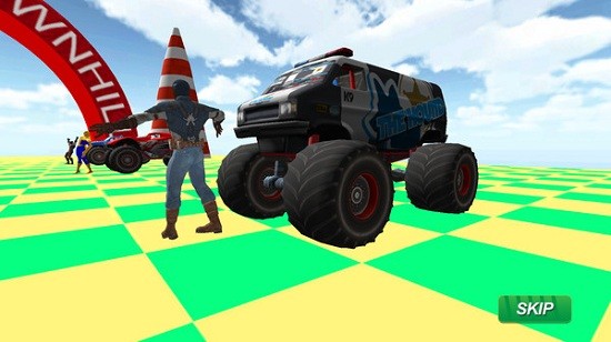 英雄斜坡賽車游戲 v1.0 安卓版 1