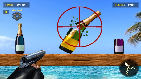 瓶子射擊大師游戲