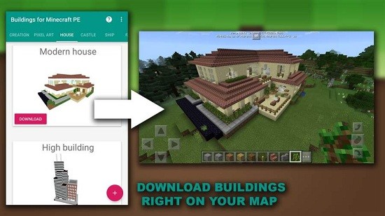 我的世界建筑輔助工具手機(jī)版(buildings for minecraft) v7.5 安卓版 0
