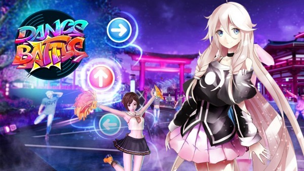 女動(dòng)漫學(xué)校舞蹈大戰(zhàn)手游(FNF Dance Battle) v1.0 安卓版 3