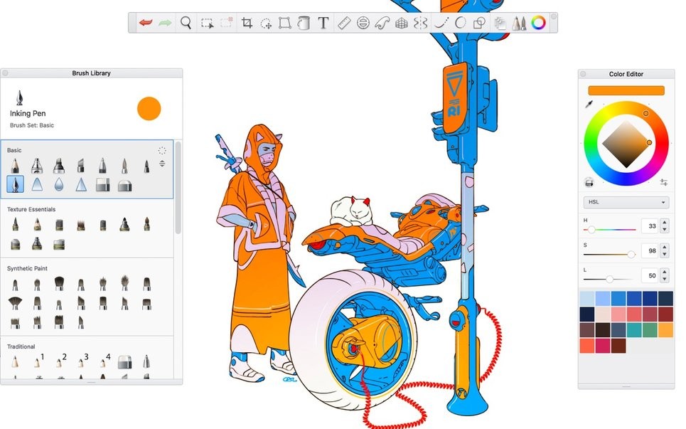 sketchbook蘋果電腦版(Sketchbook Pro) v8.8.0 官方版 0
