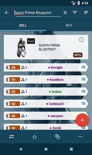 market of warframe中文版(星際戰(zhàn)甲交易市場) v1.8.7 官方版 0