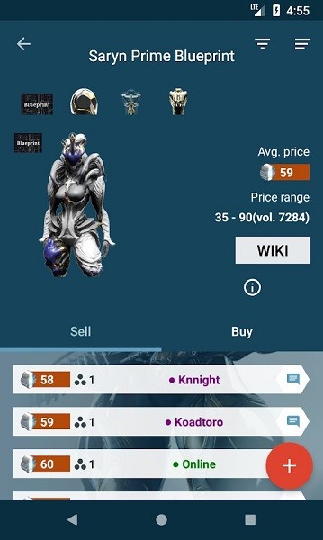 market of warframe中文版(星際戰(zhàn)甲交易市場) v1.8.7 官方版 2