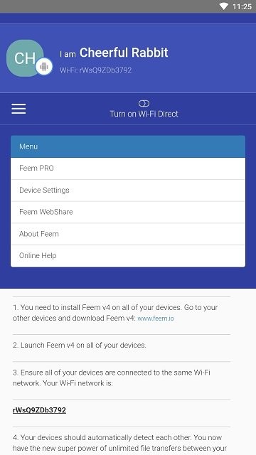 feem app(文件傳輸工具)2