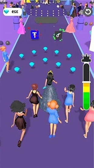 美女跑酷大作戰(zhàn)(Queen Bee Catwalk Beauty Run) v1.0.1 安卓版 0