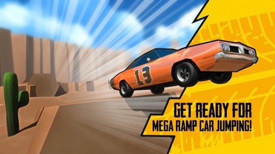 大坡道車手機(jī)版(Mega Ramp Car) v1.0 安卓版 1
