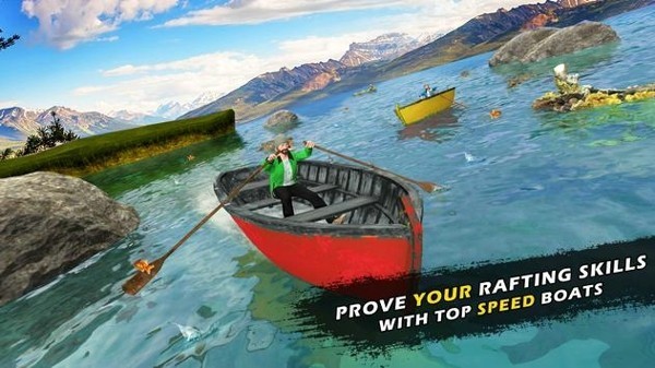 渡河賽艇免費(fèi)版(River Crossing Boat Ride) v1.0 安卓版 1