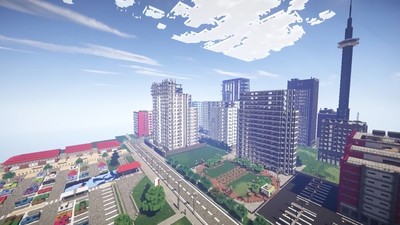 我的世界之美國(guó)城市