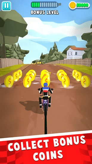 摩托特技沖刺免費(fèi)版(Road Battle Extreme Racing Smash 3D) v4.0 安卓版 1