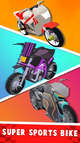 摩托特技沖刺免費(fèi)版(Road Battle Extreme Racing Smash 3D) v4.0 安卓版 3