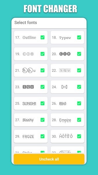 字體鍵盤(pán)app v2.0.3 安卓版 2