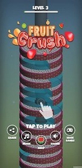 堆球水果最新版(Stack Ball  Fruit Crush) v8.0 安卓版 0