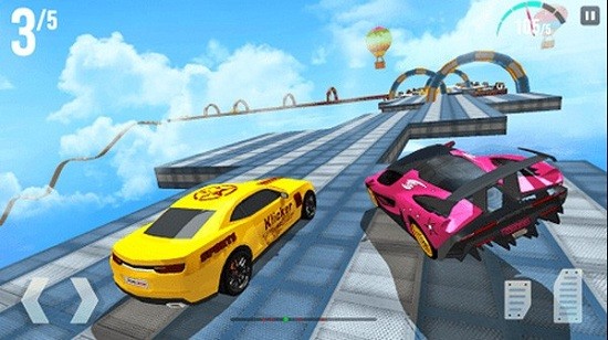 超級坡道賽車特技比賽 v1.7 安卓版 0