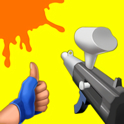 彩彈射擊3d游戲