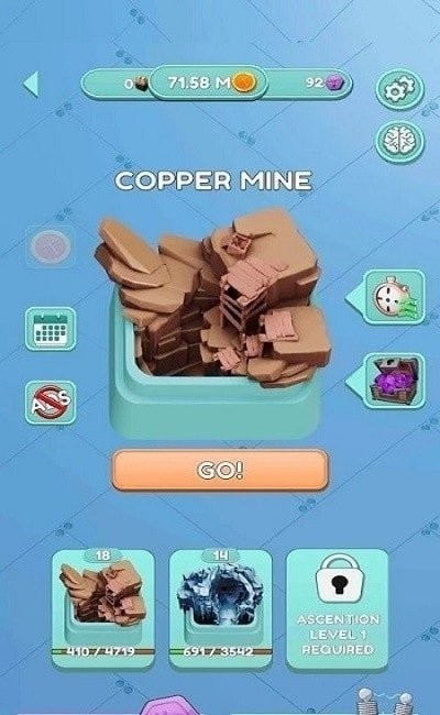 成為采礦大亨手游(idle mine breakout) v1.31.4 安卓版 0