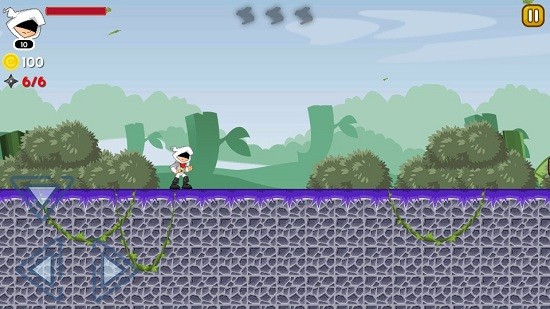 白忍者冒險游戲(White Ninja) v1.0 安卓版 1