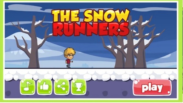 雪人跳躍跑手游(Snowman Hop Run) v1.0 安卓版 0