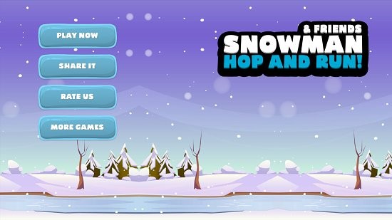 雪人瘋狂跑酷游戲 v1.0 安卓版 1