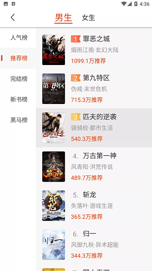 桔子免費(fèi)小說app