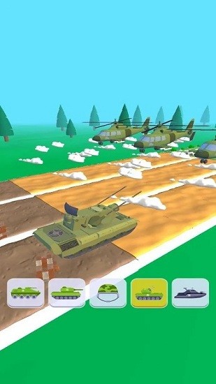 軍事變換3D手游