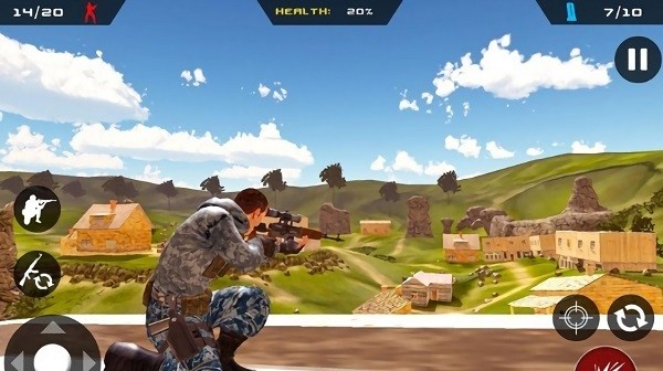 突擊隊戰(zhàn)士手游(Sniper Ghost Fps Commando Warrior- Jungle Survival) v1.2.3 安卓版 0