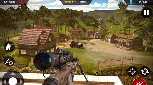 突擊隊戰(zhàn)士手游(Sniper Ghost Fps Commando Warrior- Jungle Survival) v1.2.3 安卓版 2