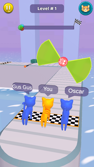 貓咪障礙賽3D(Cat Run 3D) v0.3 安卓版 0