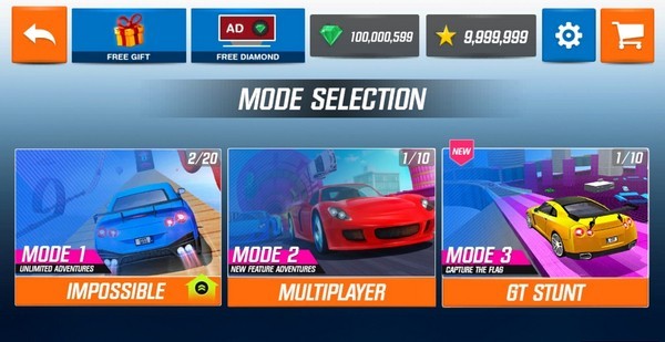 不可能的車技手游(Impossible Car Stunt) v4.5 安卓版 0