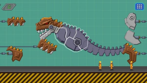 機(jī)器霸王龍的進(jìn)攻最新版 v2.8 安卓版 2