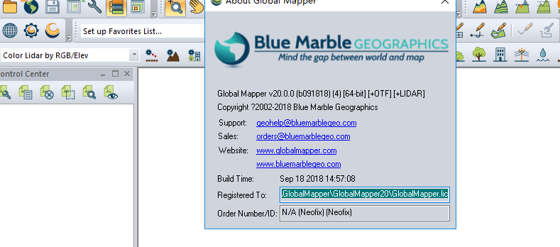 global mapper20中文版 v20.2 官方版 0