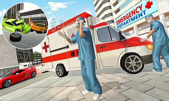 急救車模擬駕駛 v1.0 安卓版 1