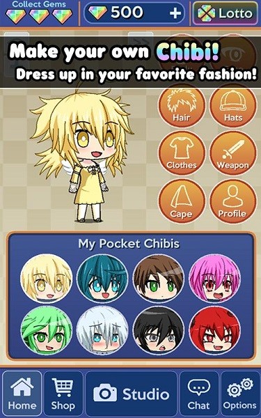 pocketchibi中文版 v1.0.1 安卓版 0
