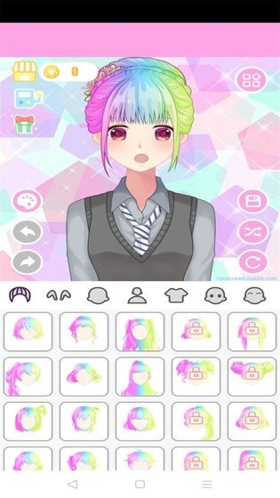 粉彩萌娘換裝系統(tǒng)手游 v1.0.2 安卓版 3