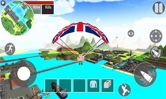 瘋狂模擬吃雞戰(zhàn) v1.1.8 安卓版 1