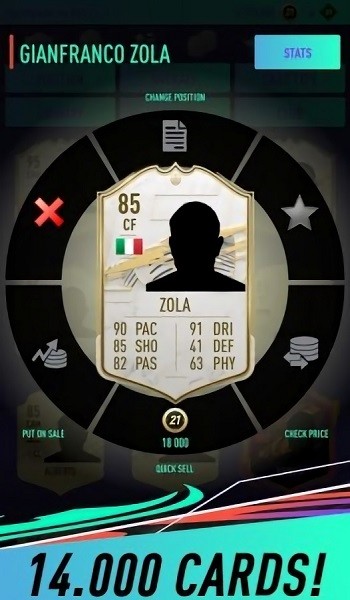 FUT21手機(jī)版 v1.0 安卓版 1